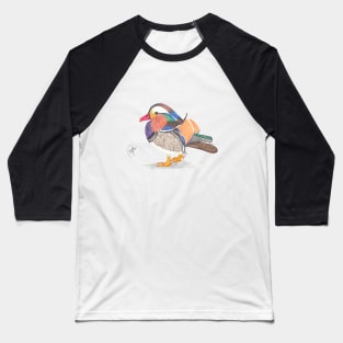 Mandarin duck Baseball T-Shirt